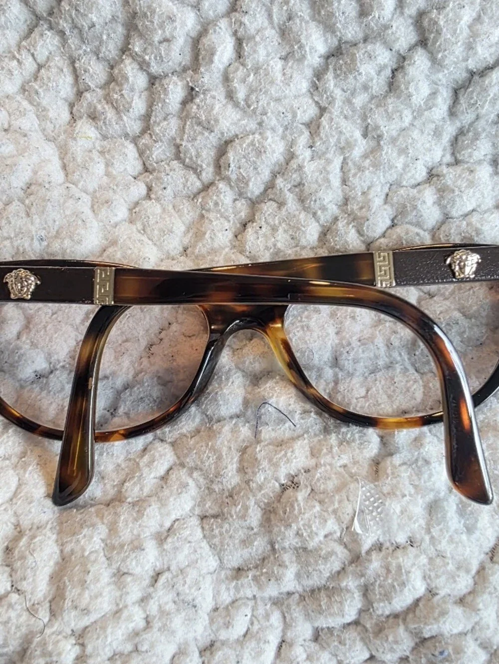 Versace Eyeglasses Frames MOD 3219-Q 5148 Tortoise Gold Medusa 54-17-140